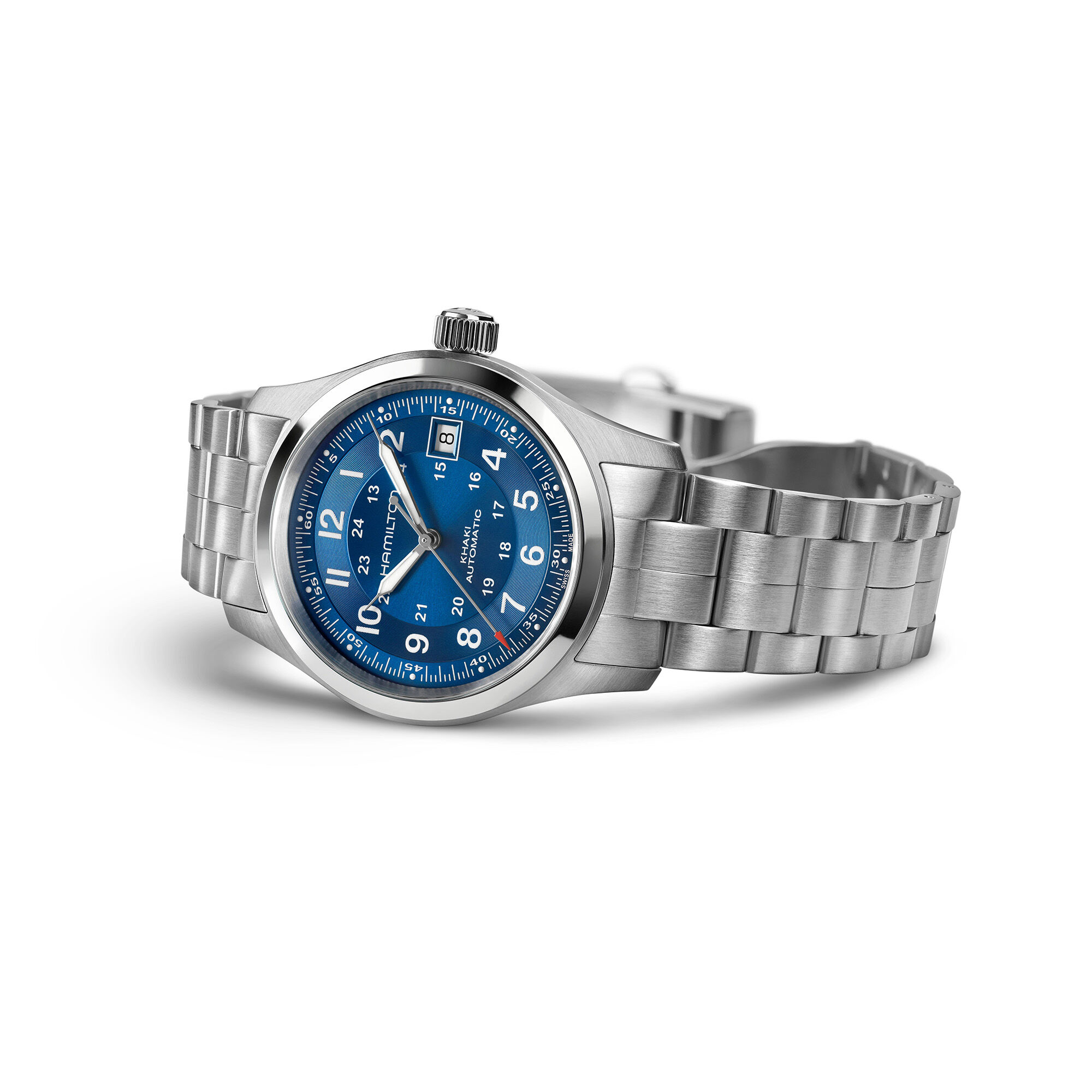 Hamilton Khaki Field Automatic 38 mm Stainless Steel | Maison Birks